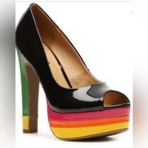 Rainbow Heels by Unlisted